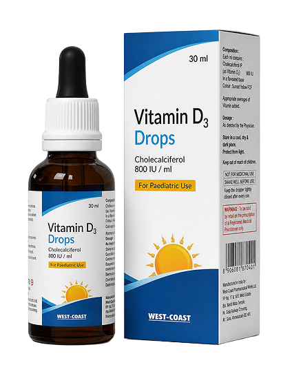 Vitamins D3 Drops