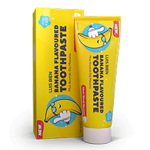 Banana Flavpured Toothpaste
